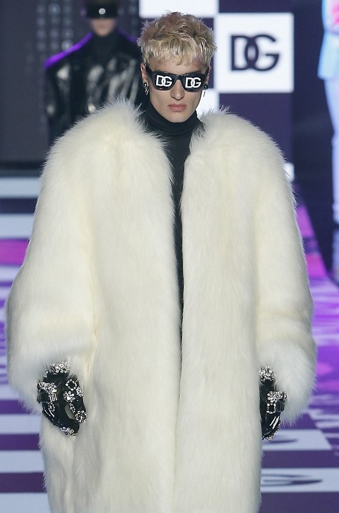 Desfile de moda masculino outono inverno 2022 Dolce&Gabbana