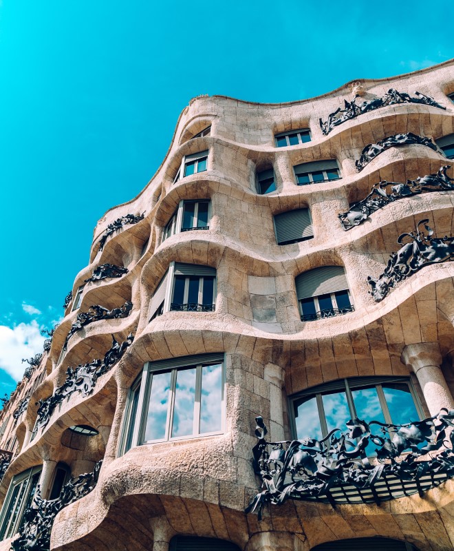 Casa Milá in Barcelona Spain
