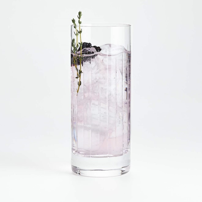 crate and barrel collins glass