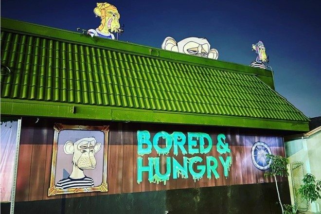 bored & hungry NFT restaurant